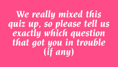 Trivia Quiz for knowledge hungry people