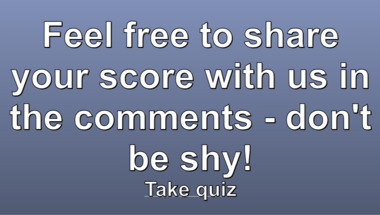 Trivia quiz on a variety of topics