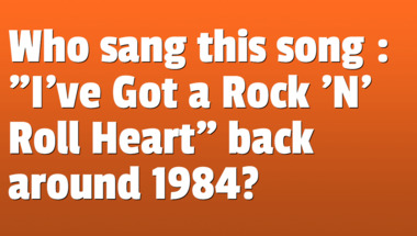 Quiz on songs from the 1980s