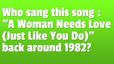 Quiz on songs from the 1980s