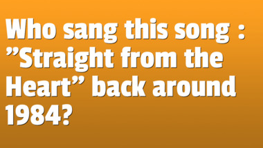 Quiz on songs from the 1980s
