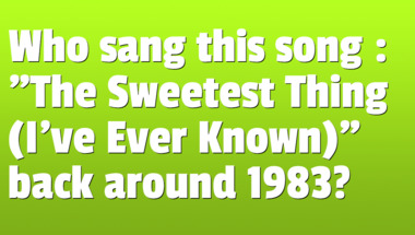 Quiz on songs from the 1980s