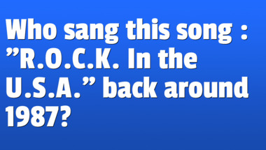 Quiz on Songs from the 1980s