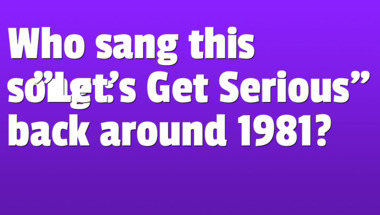 Quiz on songs from the 1980s