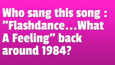 Quiz on songs from the 1980s