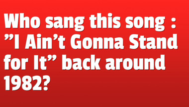 Quiz on songs from the 1980s