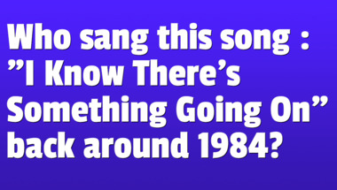 Quiz on songs from the 1980s