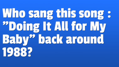 Quiz on songs from the 1980s