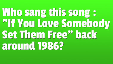 Quiz on songs from the 1980s