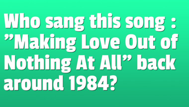 Quiz on Songs from the 1980s