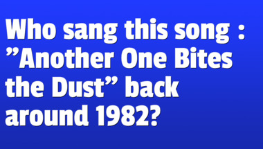 Quiz on songs from the 1980s