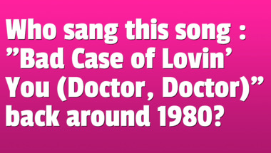 Quiz on Songs from the 1980s