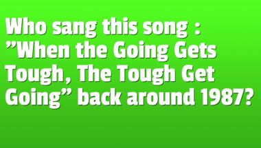 Quiz on Songs from the 1980s