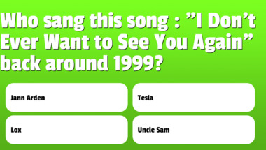 Quiz on Music from the 1990s