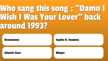 Quiz on Music from the 1990s