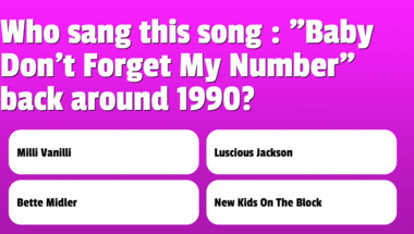 Quiz on Music from the 1990s