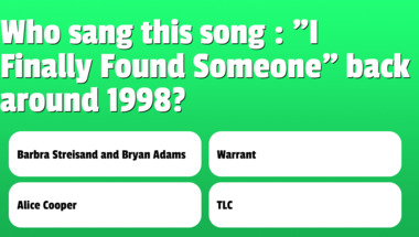 Quiz on Music from the 1990s
