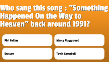 Trivia Quiz on Music from the 1990s