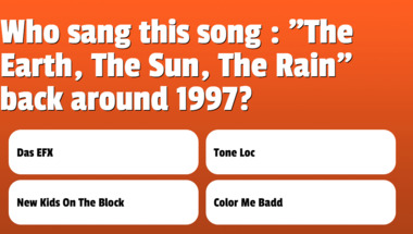 Trivia Quiz on Music from the 1990s