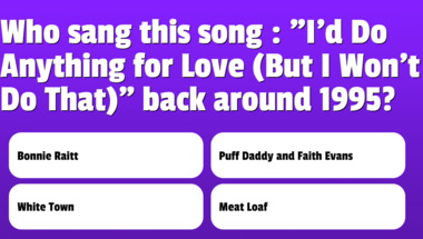 Quiz on Music from the 1990s