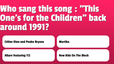 Quiz on Music from the 1990s