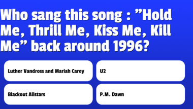 Quiz on Music from the 1990s
