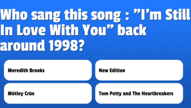 Quiz on Music from the 1990s