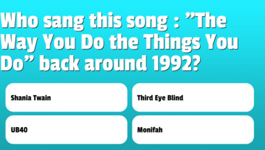 1990s Music Quiz