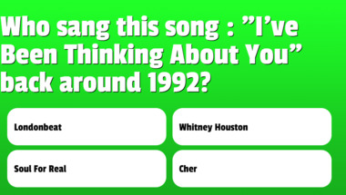 Quiz on Music from the 1990s