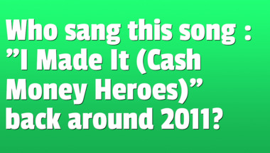 Quiz on songs from the 2010s
