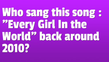 Quiz on songs from the 2010s