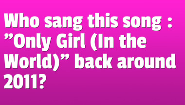 Quiz testing knowledge of songs from the 2010s