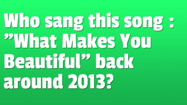 Quiz on songs from the 2010s