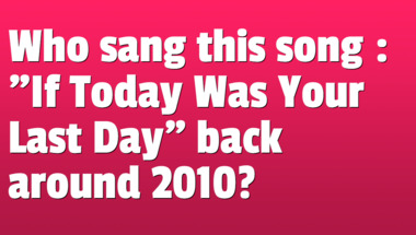 Quiz about songs from the 2010s