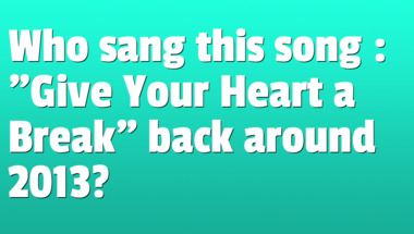 Quiz on songs from the 2010s