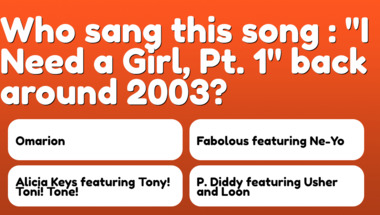 2000s Songs Trivia Quiz