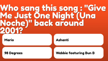 2000s Music Trivia Quiz