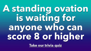 10 trivia questions covering a variety of topics