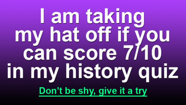 Test your general knowledge with this trivia quiz