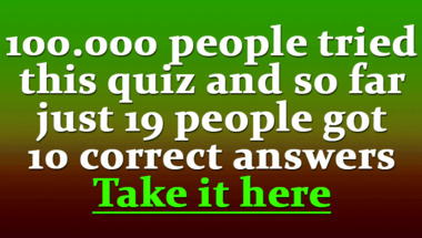 Trivia quiz on general knowledge