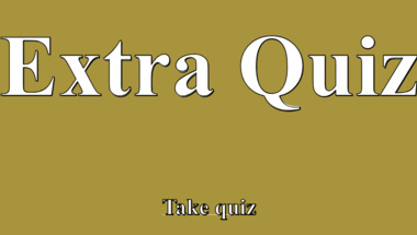 Trivia quiz on various topics