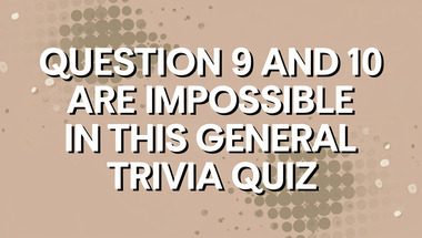 Trivia quiz at an expert level.