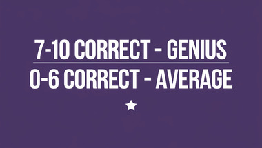 Big brain trivia quiz