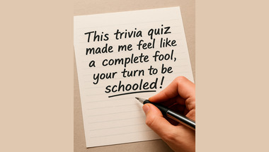 Trivia quiz for you