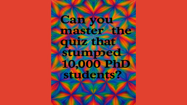 Trivia quiz with 10 fun questions