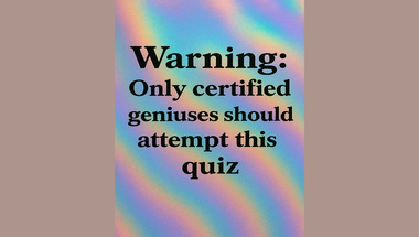 Trivia quiz with 10 fun questions