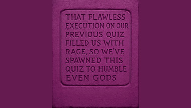 Trivia quiz to have fun with