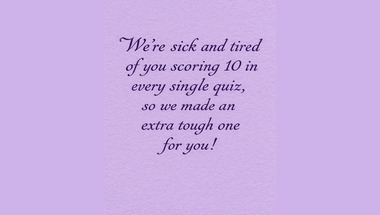 10 mixed trivia questions