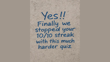 Trivia quiz for smart people