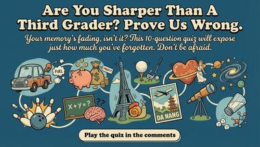 Ten-question quiz packed with fascinating general knowledge